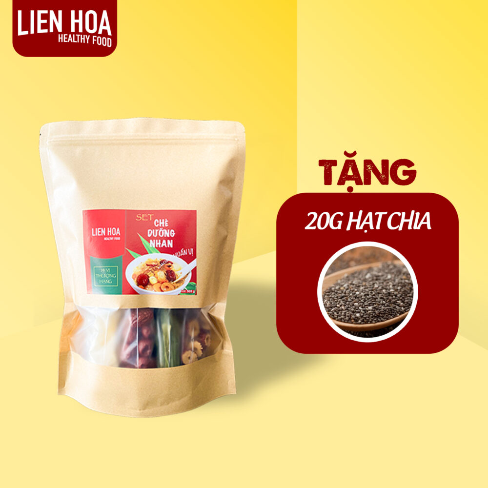 [TẶNG 20G HẠT CHIA] Chè dưỡng nhan 14 Vị Liên Hoa